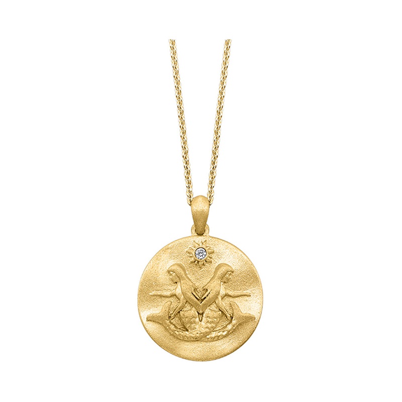 14Kt Yellow Gold Diamond 1/50Ctw Pendant