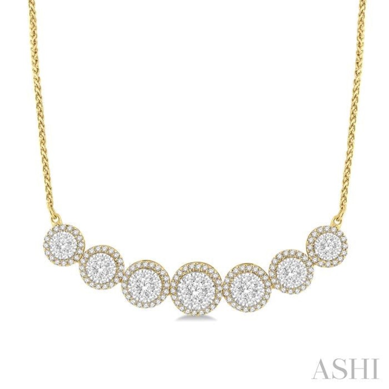 HALO LOVEBRIGHT DIAMOND NECKLACE