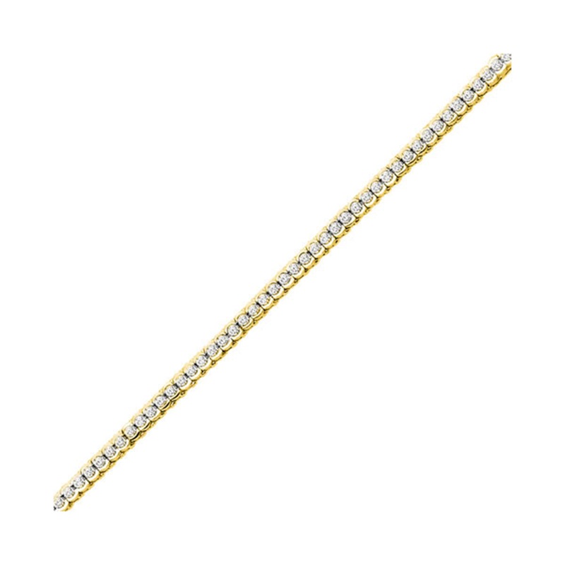 10Kt Yellow Gold Diamond 2Ctw Bracelet