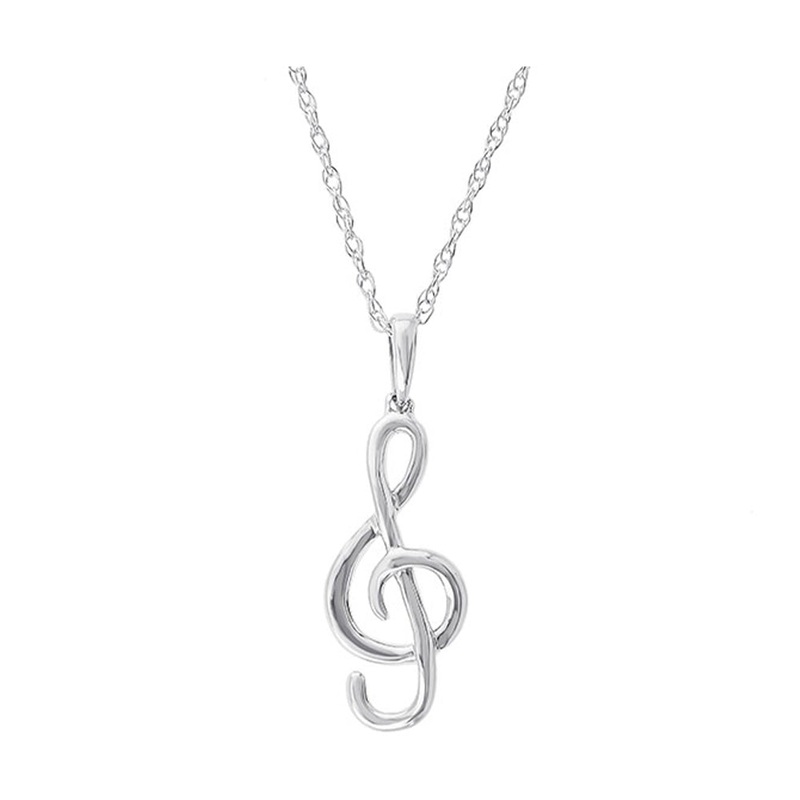 14Kt White Gold Pendant