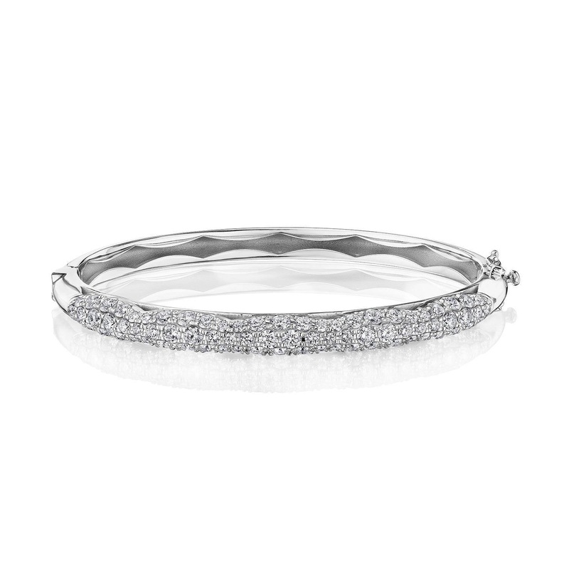 Bangle, Full Diamond, 5.5mm