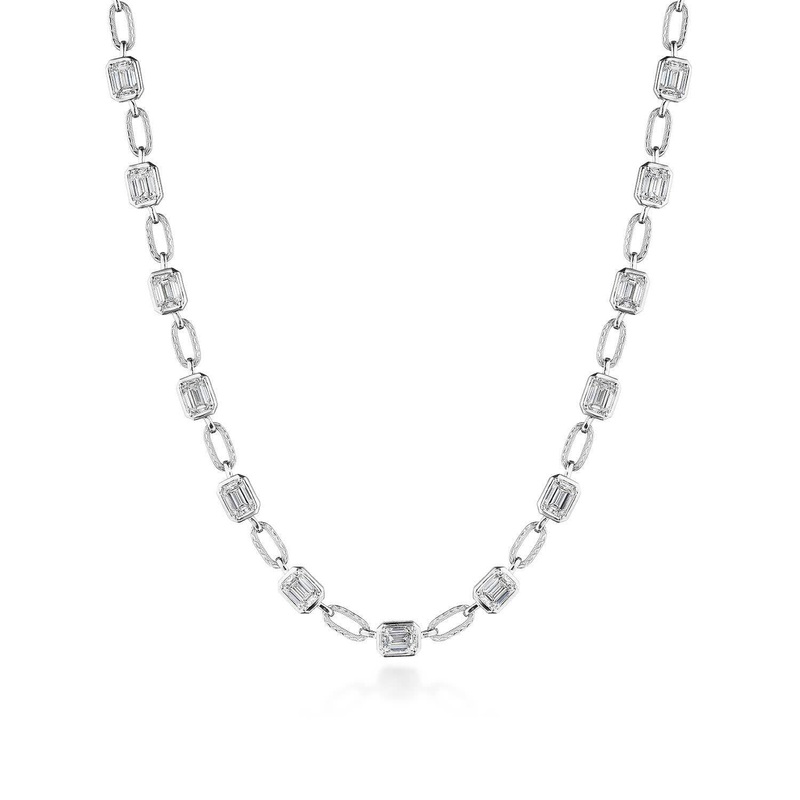 Diamond Link Necklace