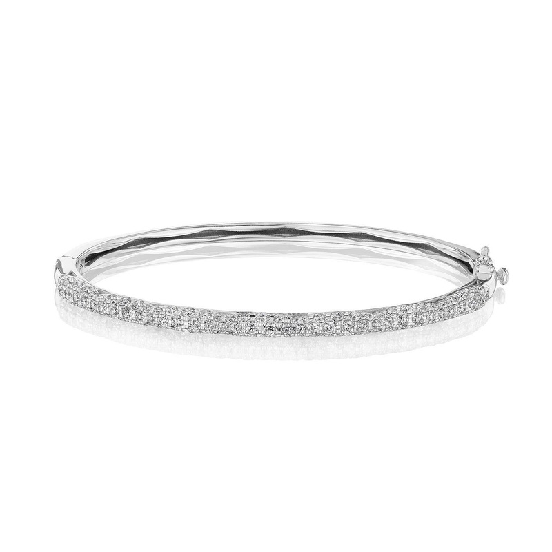 Bangle, Full Diamond, 3mm