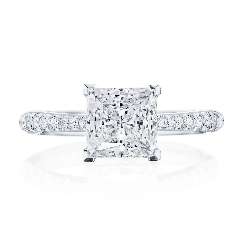 Princess Solitaire Engagement Ring