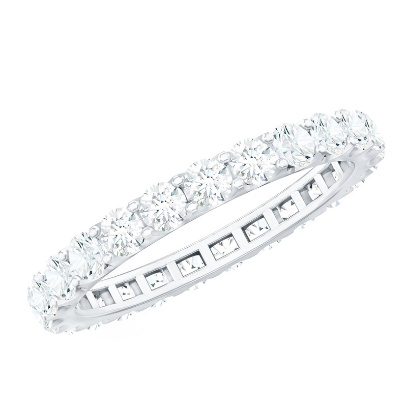 1.50 CT Moissanite Eternity Anniversary Band