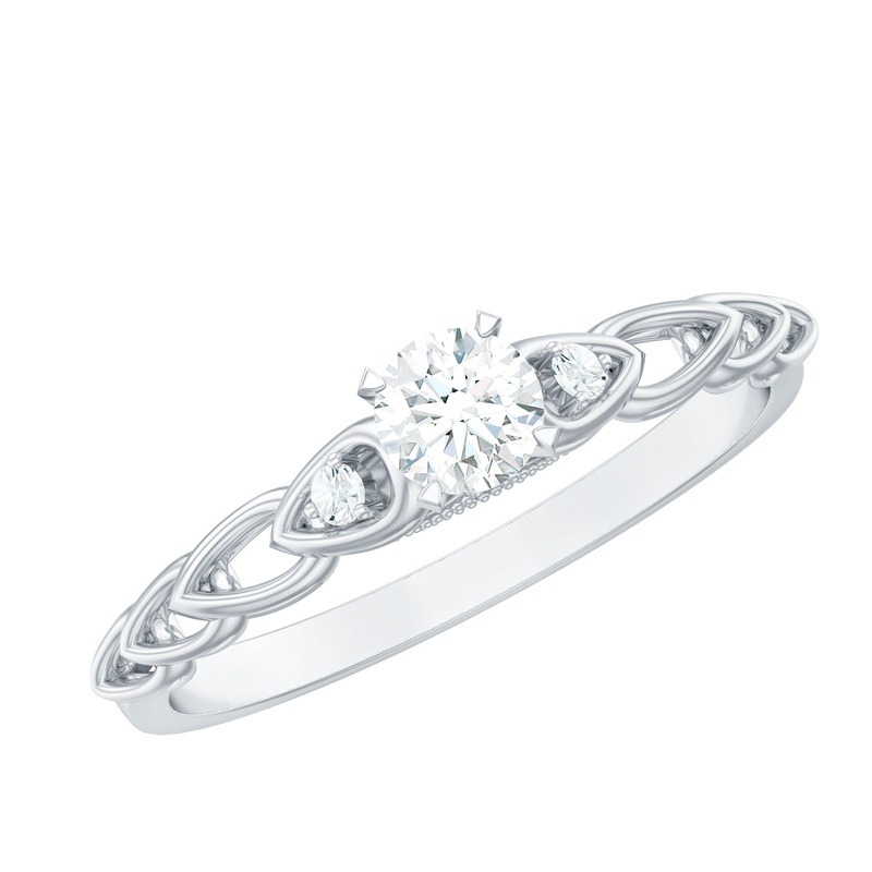 Real Diamond Minimal Promise Ring
